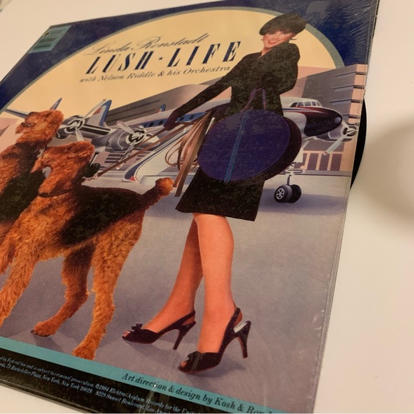 Linda Ronstadt LUSH LIFE Vinyl LP Record New Open Box - Picture 6 of 9